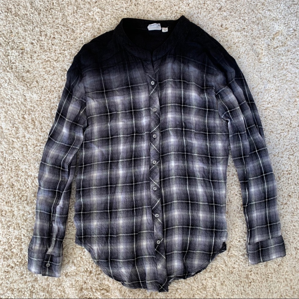 Plaid button up